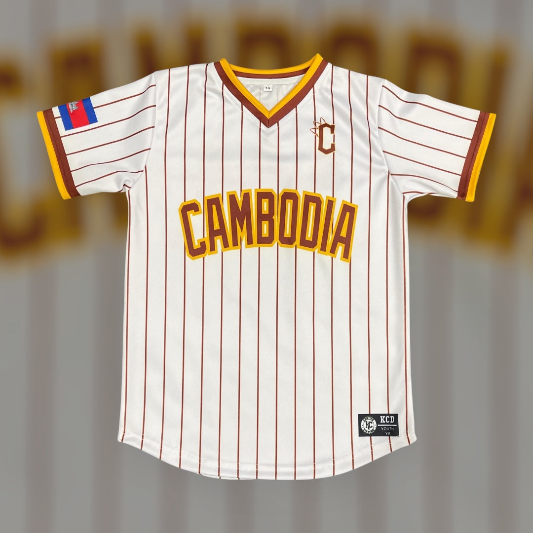 Cambodia Pinstripe Jersey
