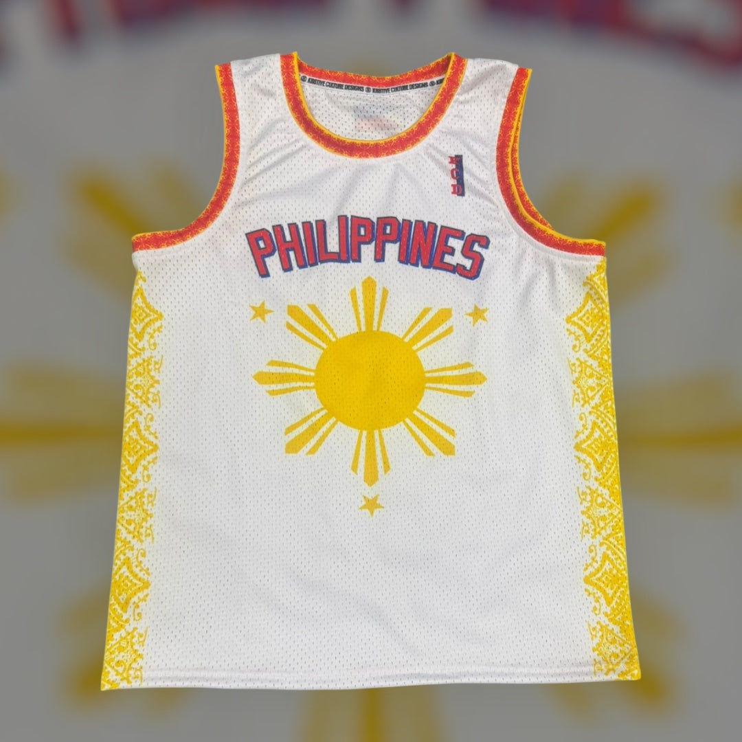 PHILIPPINES Basketball jersey (white)