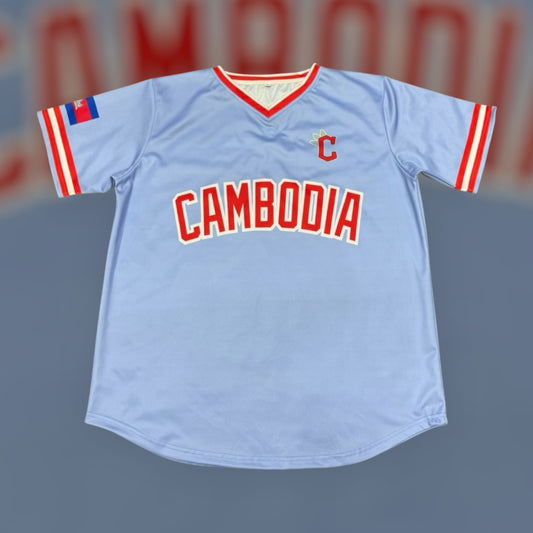Cambodia Baseball jersey