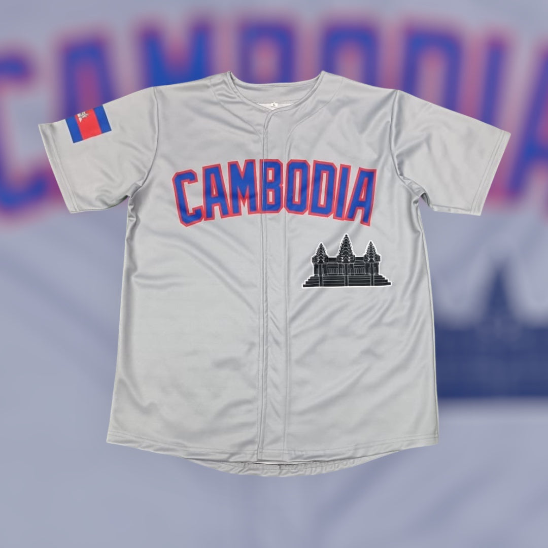 Cambodia x Angkor Wat Gray jersey