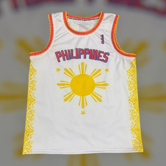 PHILIPPINES Basketball jersey (white)