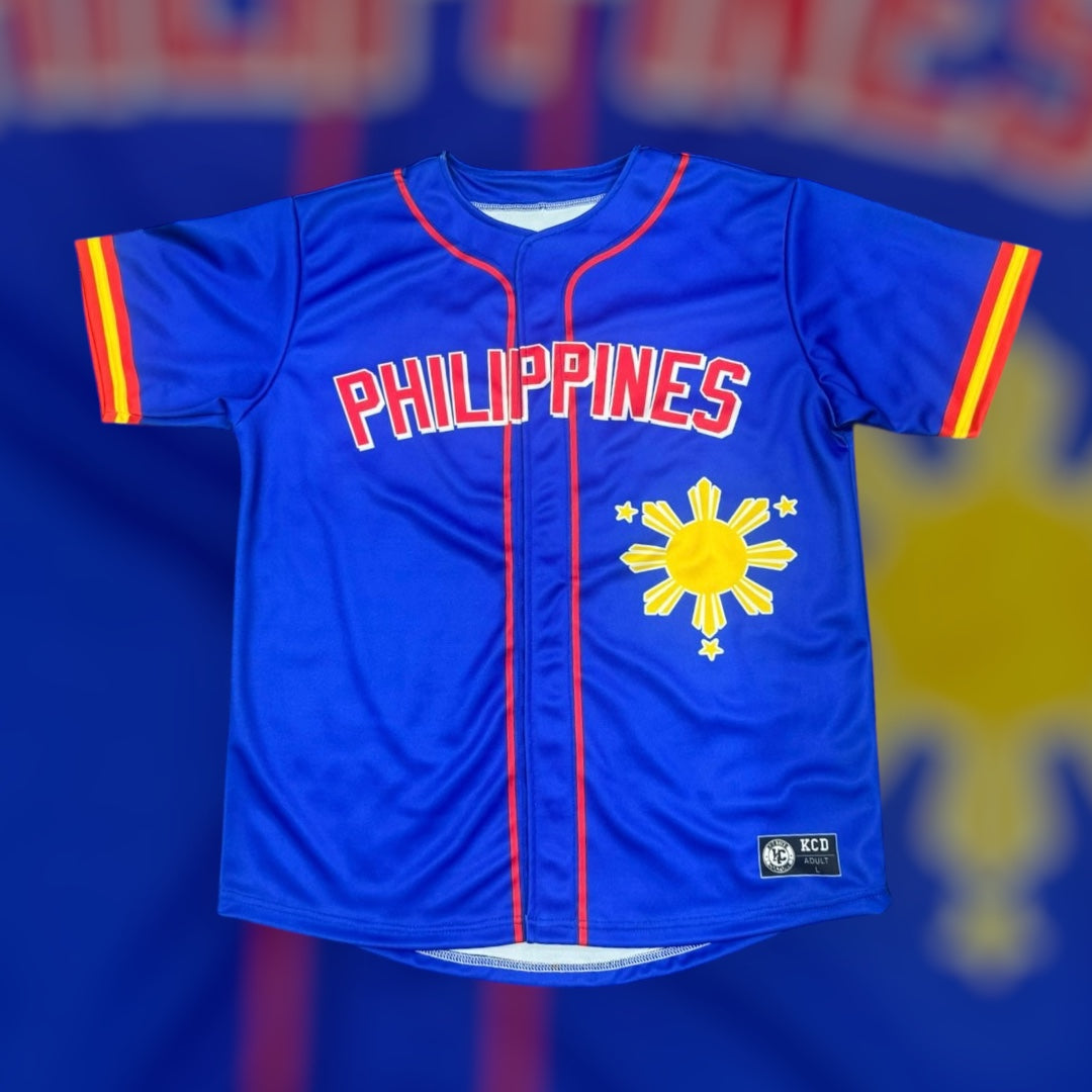 PHILIPPINES Baseball jersey (Blue)