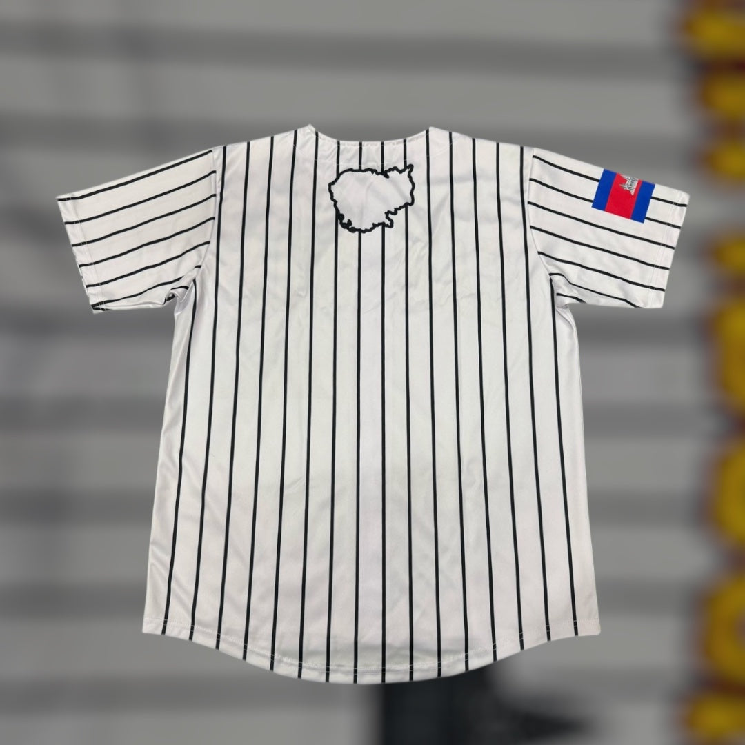 Cambodia x Angkor wat Pinstripe Jersey